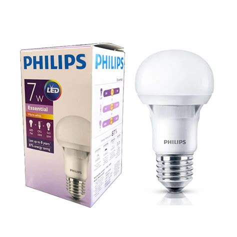 Jual Philips Essential Bohlam Lampu Led [7 W Kuning Warm White