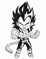 Ball Dragon Coloring Pages Printable Vegeta Gt Chibi Clipart Goku Color Popular Clipartmag Drawing Library sketch template