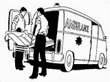 Ambulance Mobil Mewarnai Sketsa Animasi Kumpulan Petugas Realisticcoloringpages sketch template
