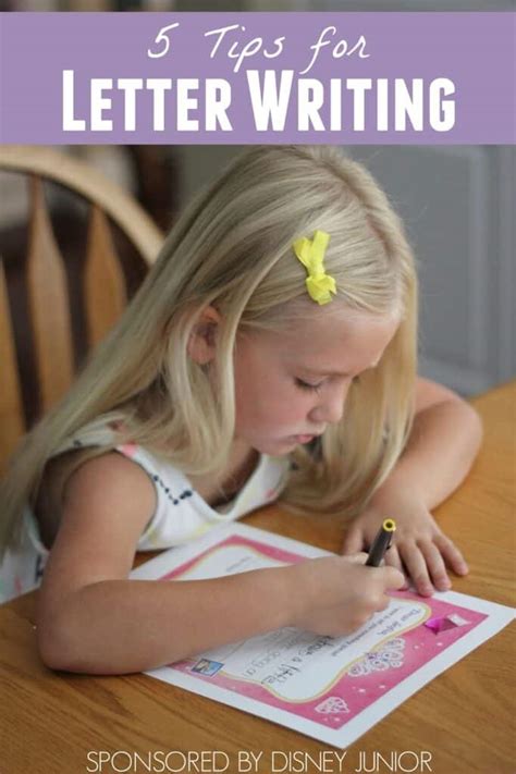 tips  letter writing  preschoolers toddler approved