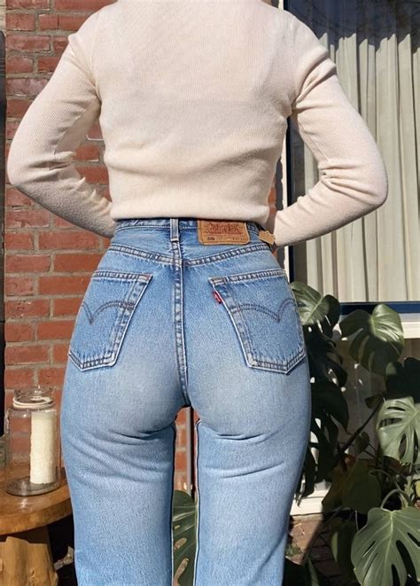 Girls In Levi’s Jeans Ass Levi’s Jeans Mom Jeans Skinny Jeans Best