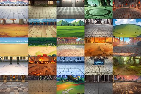 battle backgrounds fantasy rpg games  environments unity