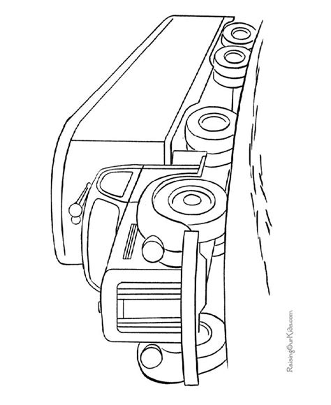 printable truck picture  child truck coloring pages truck