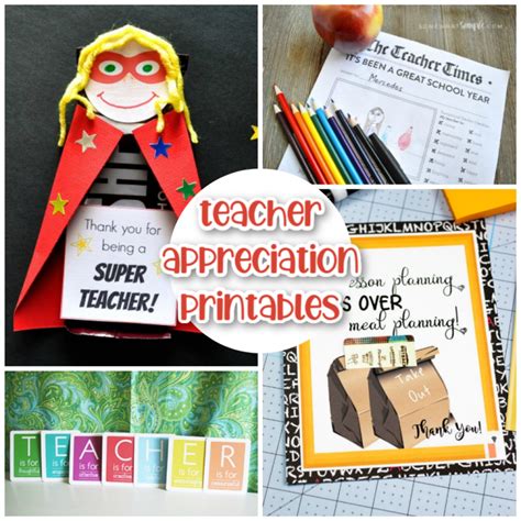 teacher appreciation printables happiness  homemade