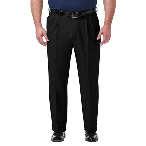 haggar® big and tall premium comfort classic fit pleated expandable