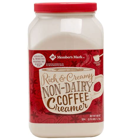 members mark rich creamy  dairy coffee creamer  oz walmartcom