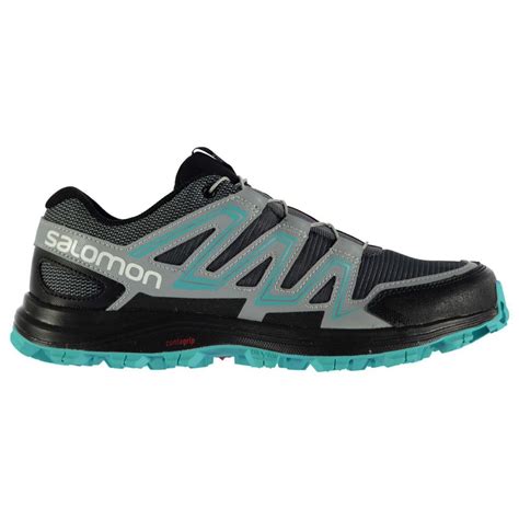 salomon womens speedtrak running shoes trainers ortholite outdoor sports  ebay