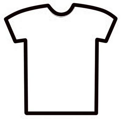 shirt template printable clipart    clipartmag