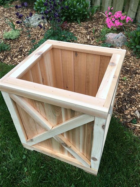 cedar planter boxplanterwood plantercedar boxoutdoor wood planteroutdoor garden boxpatio