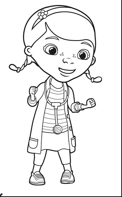 mcstuffins lambie coloring pages  getdrawings