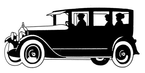 vintage clip art transportation silhouettes father s