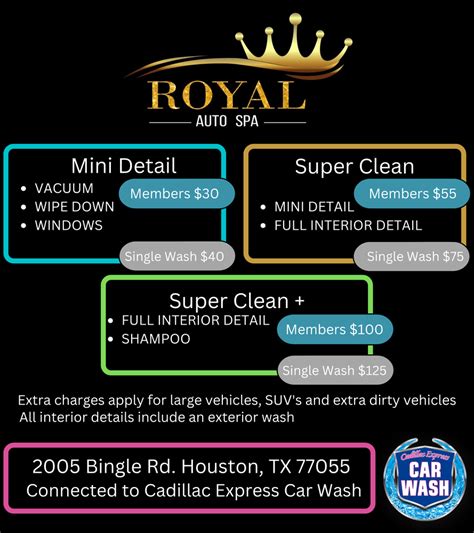 royal auto spa  bingle  houston texas auto detailing