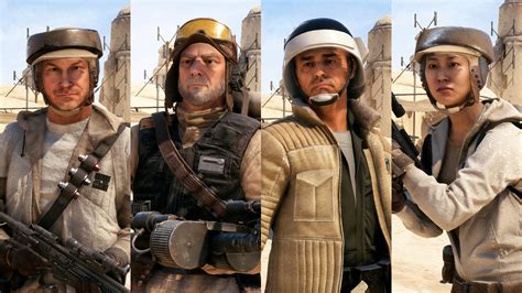 Rebel Appearance Tweaks At Star Wars Battlefront Ii 2017