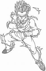 Coloring Pages Trunks Dragon Ball Dbz Getcolorings Print Color sketch template