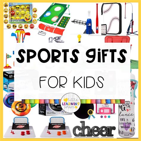 sports gifts  kids  learning corner