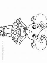 Coloring Pages Cute Girl Girls Print Printable Little Kids Stagecoach Baby Doll Games So Draw Dolls Book Sheets Color Clipart sketch template