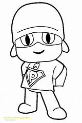 Pocoyo Coloring Pages Printable Color Print Getcolorings Kids sketch template