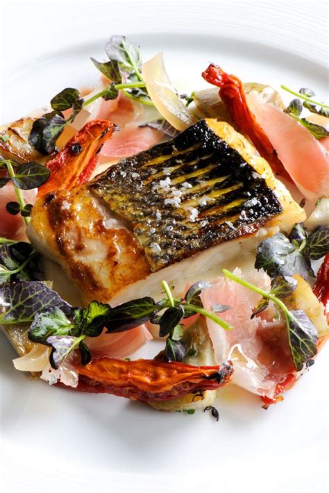 Sea Bass With Artichokes Recipe Great British Chefs