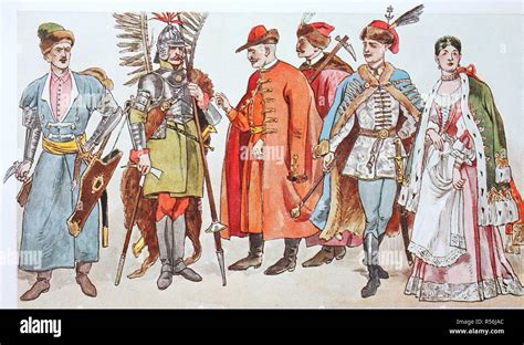 Fashion Historical Clothing In Poland And Hungary In The 16th 17th