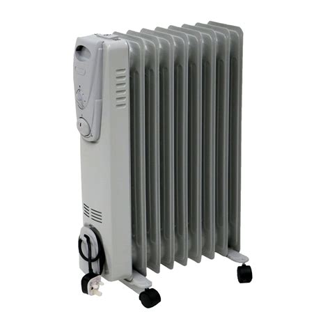 fin portable oil filled radiator electric heater  oypla stocking