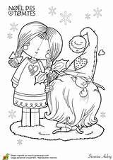 Coloring Pages Rag Doll Christmas Tomte Cute Colouring Gnome Tomtes Kawaii Printable Getcolorings Adult Print Wi Visit Suedois Lutins Poupee sketch template