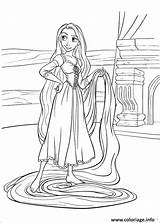 Raiponce Coloriage Princesse sketch template