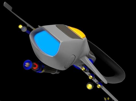 avenger uav fiction military drone  model cgtrader