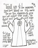 Coloring Pages Saints Souls Comments sketch template