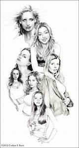 Buffy Coloring Pages Vampire Slayer Choose Board Btvs sketch template