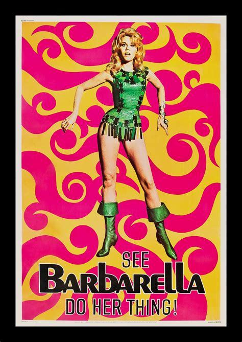 barbarella 40x60 cinemasterpieces original vintage movie poster 1968