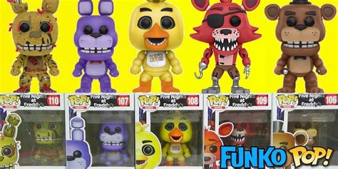 nights  freddys security breach characters leaked  funko