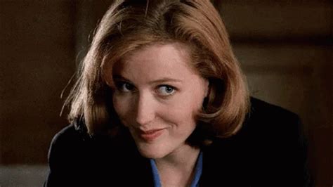 dana scully   files gif dana scully   files smile discover  share gifs