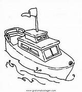 Schiffe Malvorlage Barca Transportmittel Gratis Schiff Trasporto Mezzi sketch template