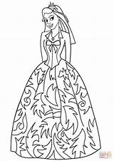 Prinzessin Principessa Disegno Malvorlage Ausmalbild Kostenlose Ausmalen Prinzessinnen Fancy Supercoloring Principesse Stampare sketch template