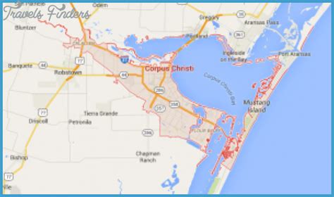 Corpus Christi Metro Map Travelsfinders Com