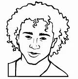 Corbin Bleu Danforth sketch template