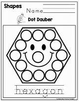 Dauber Printables Shapes Dot Fun Preschool Retire Soon Please Check These sketch template