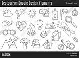 Coloring Designlooter Ecotourism Monochromatic Isolated sketch template