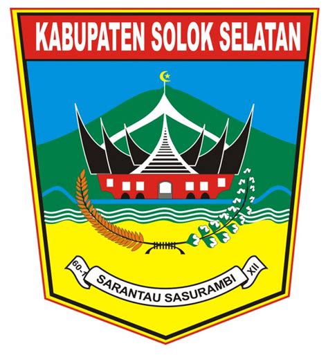 logo solok selatan kabupaten solok selatan original png rekreartive