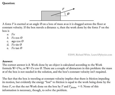 learn ap physics problem   day solution