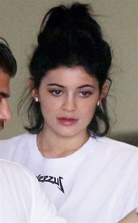 Kylie Jenner Goes Makeup Free While Out With Tyga E News