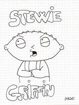 Pages Coloring Stewie Griffin Stewe Gangsta Trending Days Last sketch template