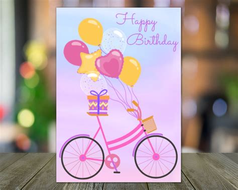 printable birthday card  digital  birthday etsy