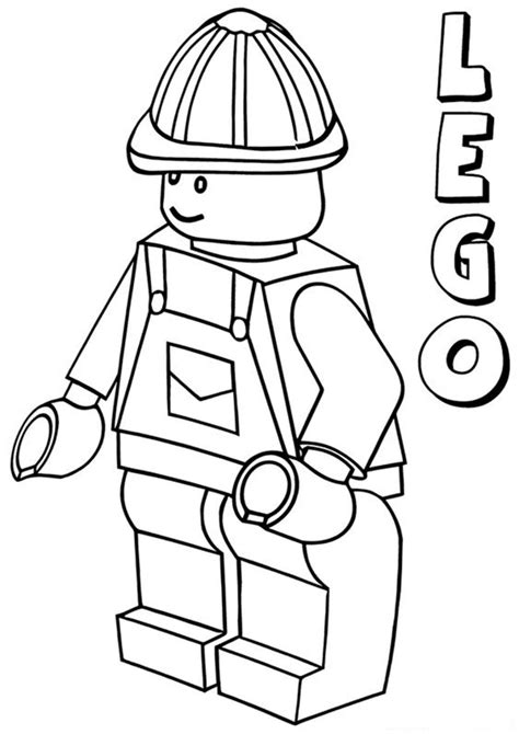 lego printable coloring pages