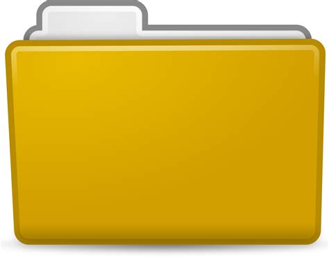 folder icon yellow folder icon  transparent png images