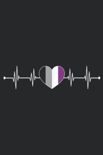 asexual flag heart ace asexuality heartbeat lgbtqia asexual plain
