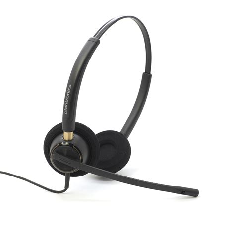 corded headsets plantronics encorepro hw binaural noise cancelling