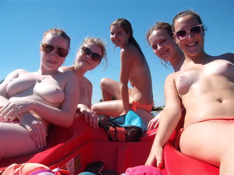 topless hotties naked in a boat motherless
