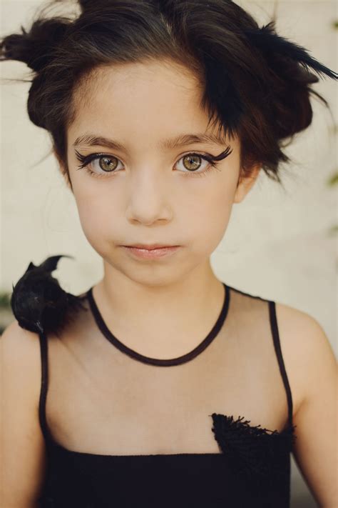 Mischka Aoki Dress Black Swan Editorial Cute Girl