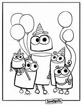 Storybots Pages Coloring Printable Birthday Kids Book Sheets Printables Activities Activity Description sketch template